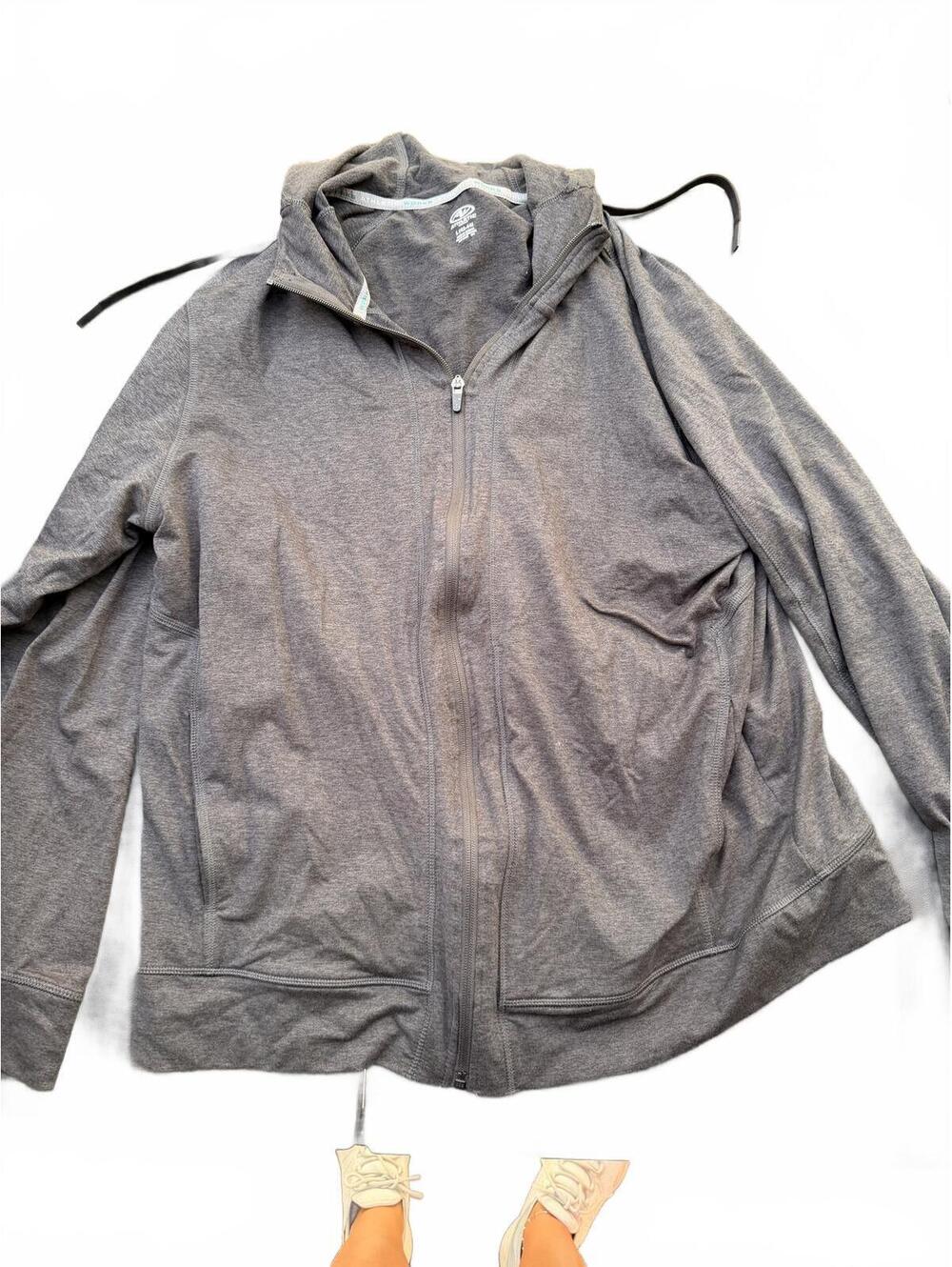 Athletic Works gray zip-up jacket